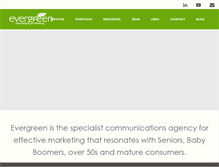Tablet Screenshot of evergreenam.com.au